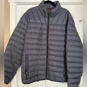 Men’s Gray Puffy Jacket